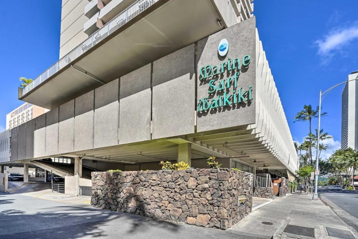 Heart Of Waikiki Marine Surf Waikiki Condo هونولولو المظهر الخارجي الصورة